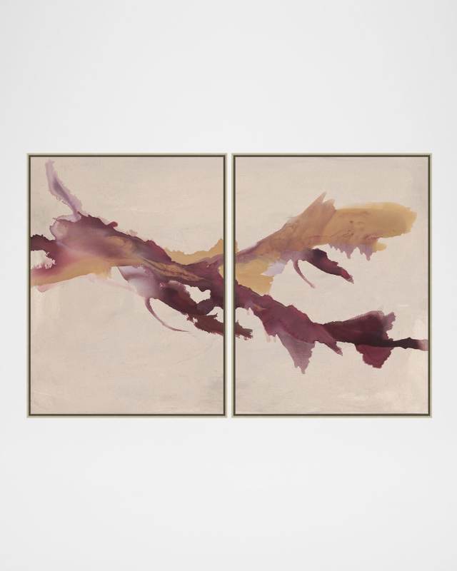 "Let's Go" Framed Giclee Diptych by Van Garret, 40.75" x 53.75"